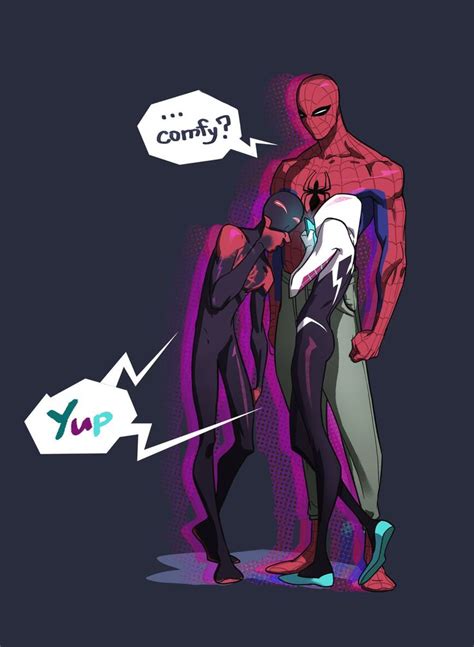 Gwen X Miles: Let's Get Started - Rule 34 Porn. 00:00 / 00:00. Gwen Stacy from Spider-Man: Into the Spider-Verse having Sex with Miles Morales on top of a Building. 48. 64. 20.